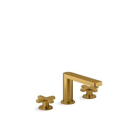 Kohler Composed Widespread Faucet, Cross 73060-3-2MB